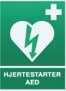 Hjertestarter AED logo